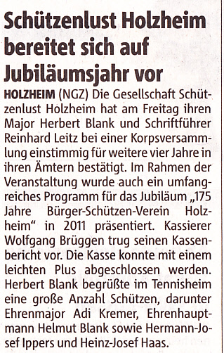 NGZ Artikel vom 29.11.2010